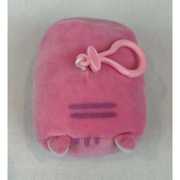 Moosh Moosh Pink Cat Plush Keychain Bag Clip Mini 4in Stuffed Animal - Picture 8 of 8